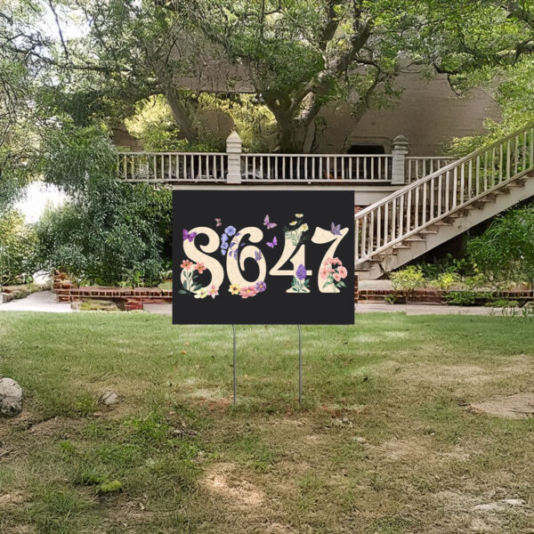 8647 Subtle Anti Trump Yard Sign