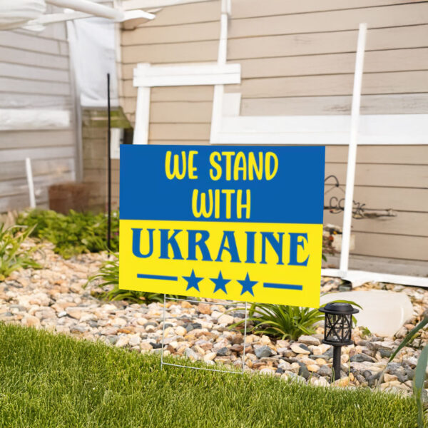 Freedom for Ukraine Yard Sign