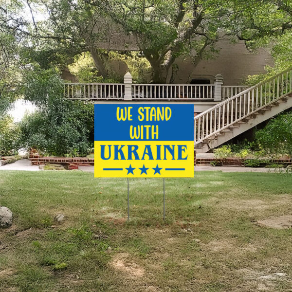 Freedom for Ukraine Yard Sign