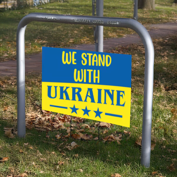 Freedom for Ukraine Yard Sign