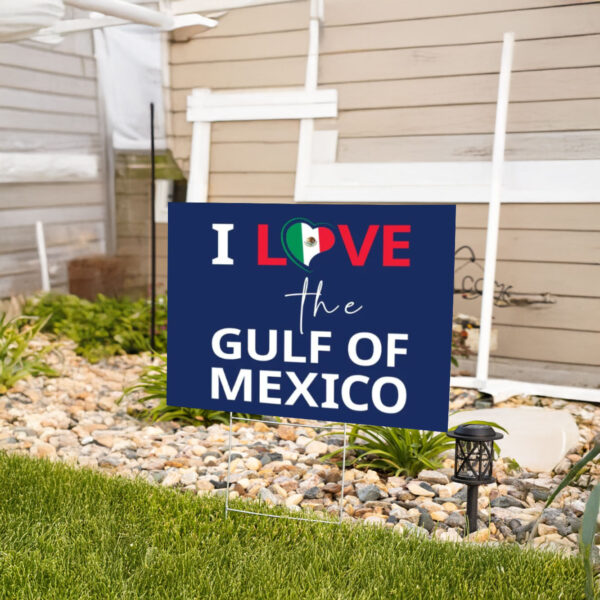 I Love the Gulf of Mexico, Subtle FDT Yard Sign