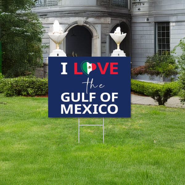 I Love the Gulf of Mexico, Subtle FDT Yard Sign