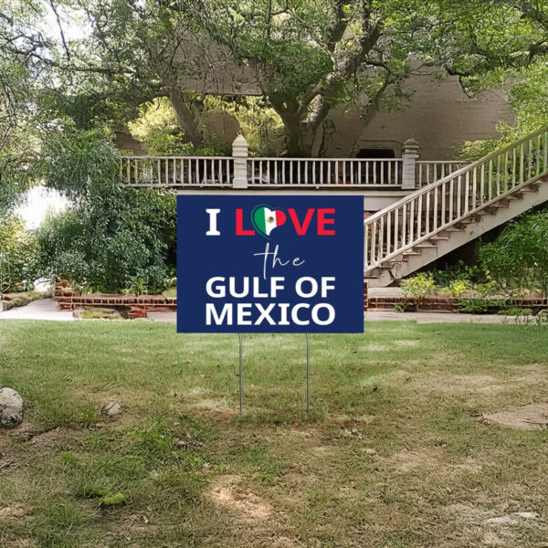 I Love the Gulf of Mexico, Subtle FDT Yard Sign