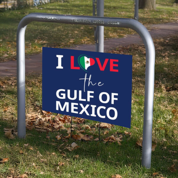 I Love the Gulf of Mexico, Subtle FDT Yard Sign